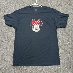Black cotton, Minnie mouse T-shirt